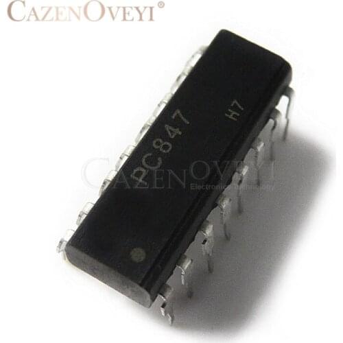 10pcs/lot PC847 847 LTV847 LTV-847 DIP-16 SMD-16