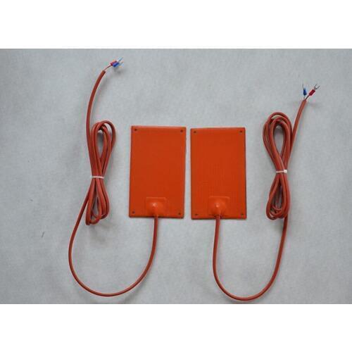 100*230mm 220V 100W for Plastic Film Curing Equipmen control box moisture and dehumidification Aluminium plate silicone heater