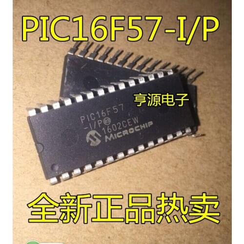 5pcs PIC16F57 PIC16F57-I/P DIP-28