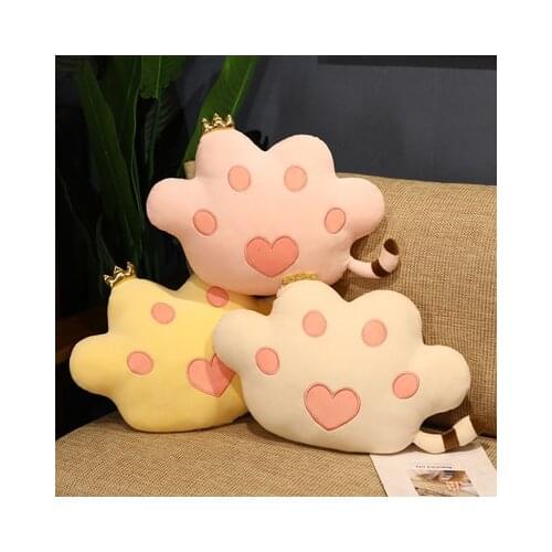 IVYYE Cat Anime Pillow Decoration Cushion Home Throw Pillows Hand Warm Office Sleep Child Baby Gifts