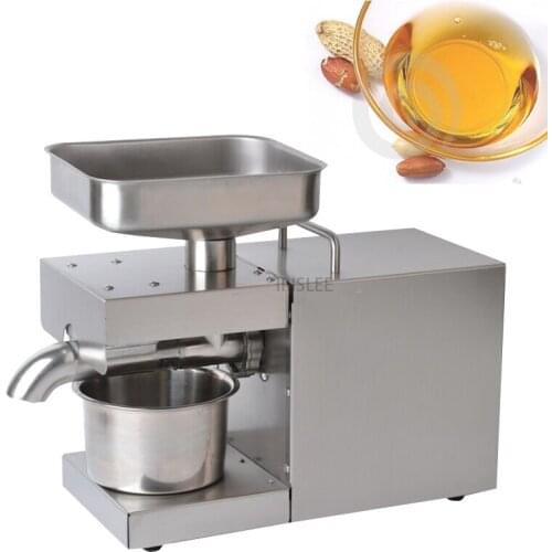 Automatic Household FLaxseed Oil Press Oil Extractor Peanut Oil Press Cold Press Oil Machine 1500W