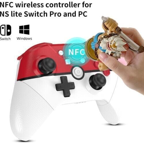 Wireless Bluetooth game controller for Nintendo Switch Pro NS Lite PC notebook NFC Turbo 6-Axis doublemotor 3D Joysticks gamepad