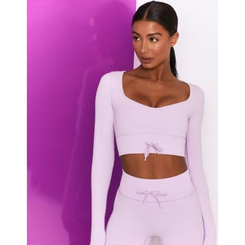Seamless Women Yoga Sets Female Sport Gym Outfit Hip Fold Leggings + Crop Top 2 Piece Fitness sets slim fit Running Workout Wear