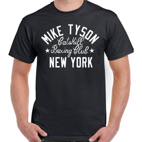 Iron Mike Tyson T-Shirt Mens Boxing Club Gym Iron MMA Training Top Boxer Top Cotton O-Neck Short Sleeve T Shirt New Size S-3XL