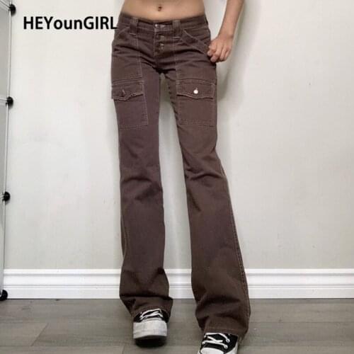 Женские прямые джинсы Heyoungirl China At AliExpress