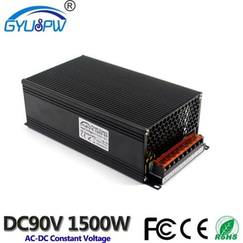 Switching power supply 1500W DC90V 16.7A Single Output smps Transformer 110V 220V AC to DC 90v UPS for Stepper CNC 3D Print CCTV