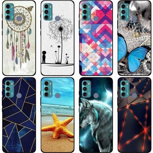 Fashion Soft silicone TPU Back Cover For MOTOROLA G50 Phone Funda Case For MOTOROLA G60 Cute Cartoon Case
