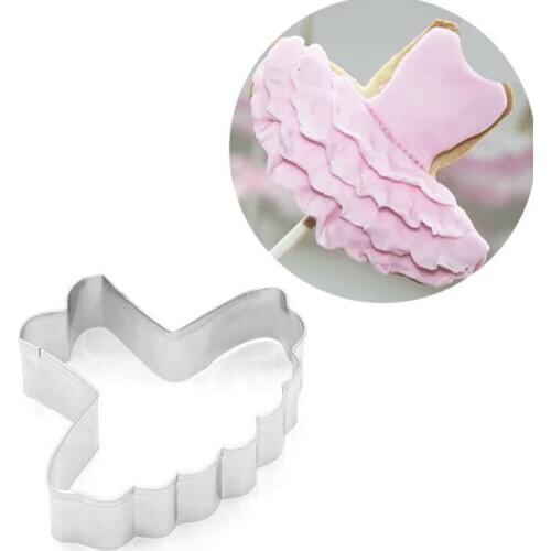 New stainless steel metal skirt embossing mold with DIY handmade jewelry making tools