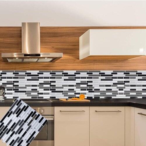 New DIY 3D Wall Sticker Large Size Wallpaper Adhesive Brick Tile stickers Waterproof Wall Decals Home Living Room Bathroom Decor
