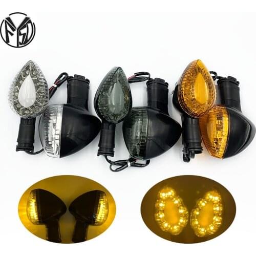 For YAMAHA FZ6 N/S/R FZ6R FZ1N FZ1 Fazer FZ8 XJ6/Diversion Front/Rear LED Turn Signal Indicator Light Motorcycle Blinker Lamp