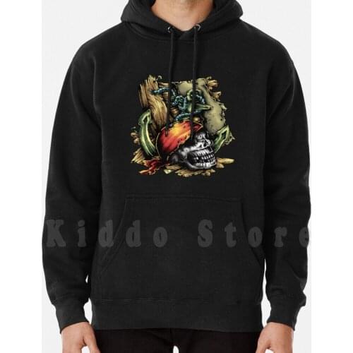 Pirate Skull hoodies long sleeve Pirate Skull Bones Hat Tobacco Pipe Jolly Roger Pirates Icon Teeth Seabass Pirate