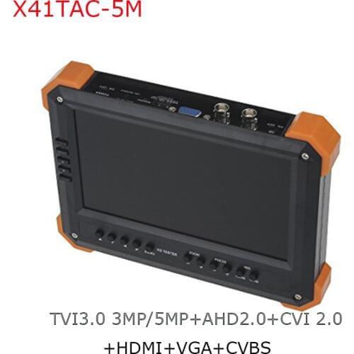 Portable cctv lcd monitor tester for X41TAC-5M cctv tester from asmile