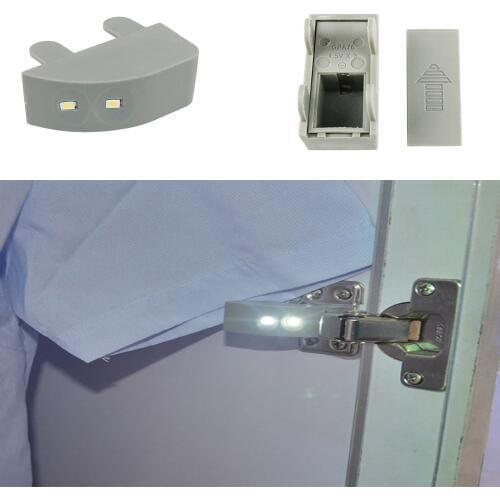 Vibration sensor light Universal Kitchen Bedroom Living room Aquarium LED cabinet hinge LED lamp switch vibration lights on