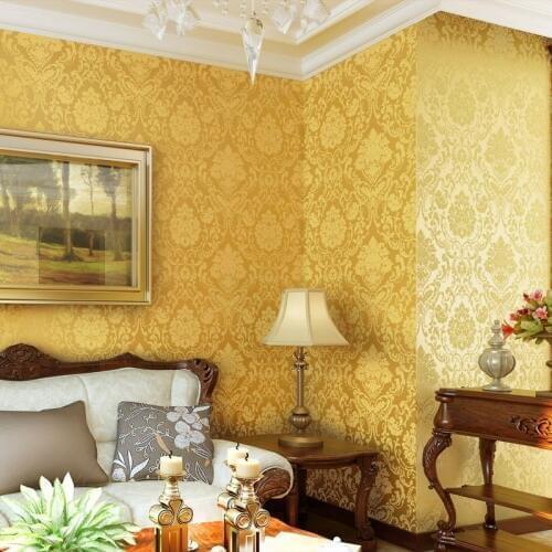 Beibehang High end non-woven wallpaper papel de parede thicken relief flocking wallpaper shop for living room bedroom wallpaper