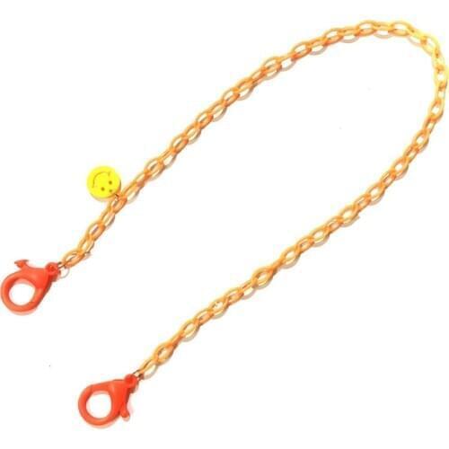 Adjustable Length Mask Chain For Women Neck Chain Accessories Necklace Strap Holder Jewelry Anti-lost Chain Lanyard Candy Color