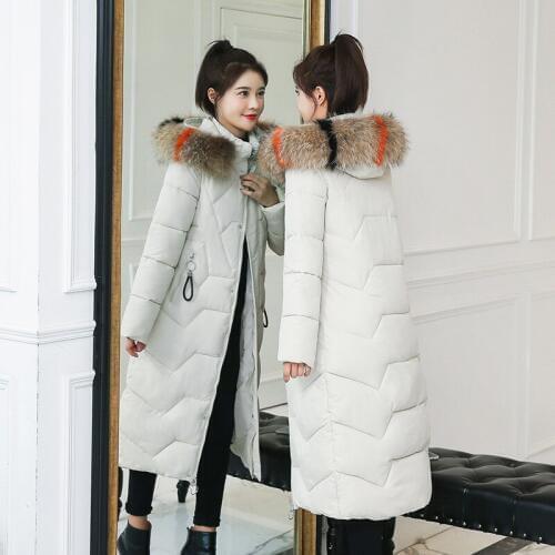 Women Thicken Parkas Hooded Jacket 2020 New Winter Coat Women Plus Size M-3XL Down Cotton Jackets Long Parka feminina Outerwear