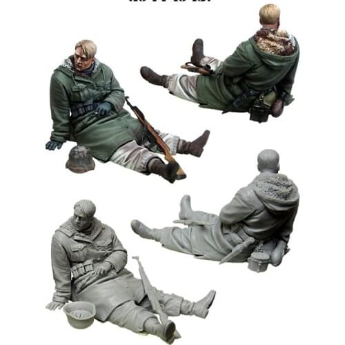 1/35 Resin Figure Model Kit Unassambled Unpainted E5