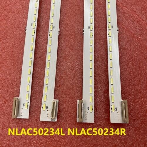 4pcs/set LED Strip For SONY XBR-65X900A XBR-65X850A KD-65X9005A KD-65X9000A NLAC50234L NLAC50234R 61.P1Y03G001 95.P1Y07G001