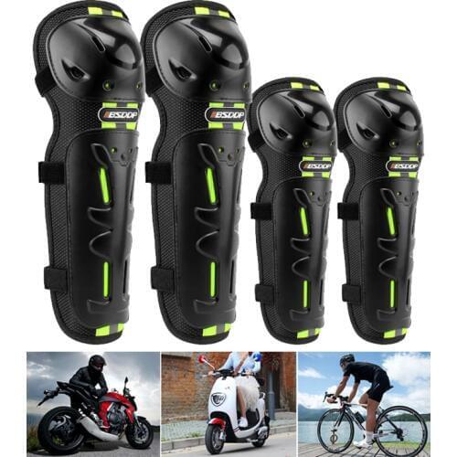 4pcs Sports Safety race kneepads and elbow motorcycle protective gear knight knee pads elbow Riding equipment skiing kneepads