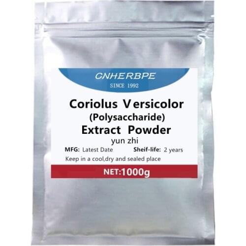 50-1000g Natural Wild Coriolus Versicolor Extract Powder,YunZhi,Extract Coriolus Versicolor Polysaccharide,Enhance Body Immunity