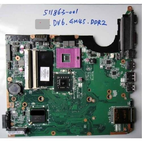 511863-001 lap connect board connect with motherboard dv6 GM45 full test lap case connect board