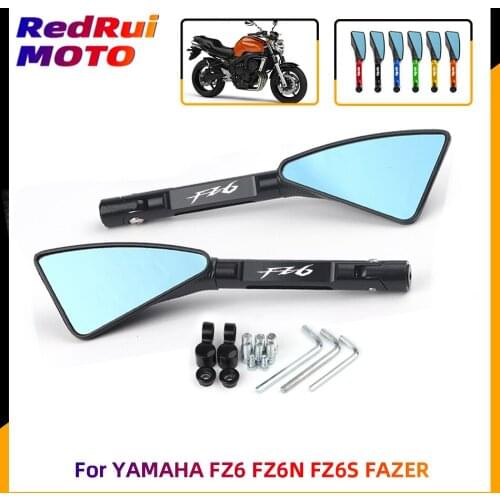 For YAMAHA FZ6 FZ-6 FZ6N FZ6S FAZER Aluminum CNC Motorcycle Side Mirror rearview Mirrors