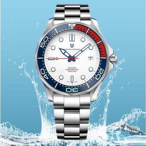 PAGANI DESIGN Top Brand Men Watch 007 commander Mens Mechanical Watches Luminous Hands Waterproof Casual Business Wristwatch