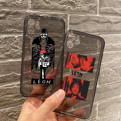 Killer Leon Professional Uncle Girl Phone Case Transparent for iPhone 7 8 11 12 se 2020 mini pro X XS XR MAX Plus