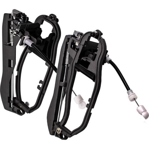 2pcs Front Left+Right Door Handle Carrier For BMW X5 E53 51218243616 51218243615 BM1310104, BM1311104