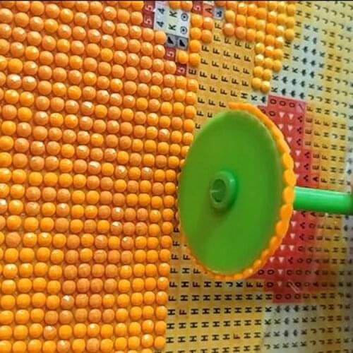 Multipurpose Point Drilling Tool Point Drill Pen With Wheel Easy Diamond Painting Cross Stitch Fast Finish Painting Aceessries