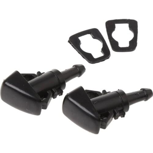 50LC 1 Pair Windshield Washer Wiper Water Spray Nozzle For Hyundai Verna ix35 ix25
