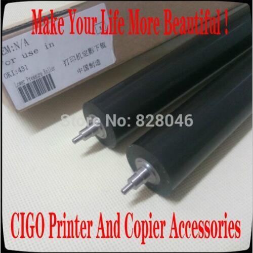For Oki B412 B432 B521 MB461 MB471 MB491 B412dn B432dn Printer Lower Fuser Roller,For Oki 412 432 521 MB 461 471 Pressure Roller
