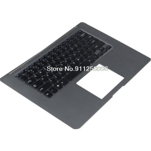 Laptop PalmRest&keyboard For SOUIYCIN W2000 YD140 English US Upper Case Silver New