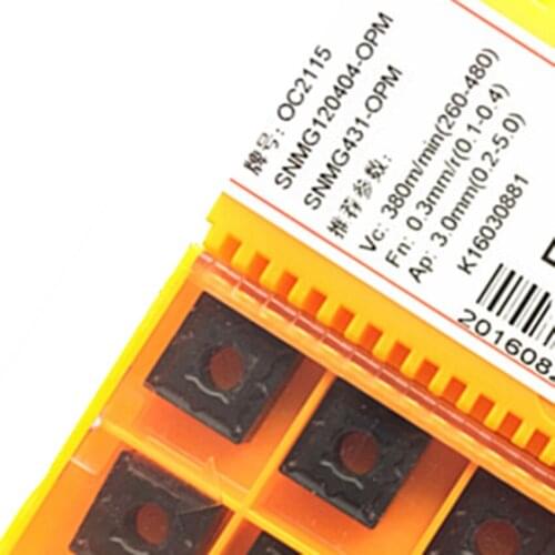 OKE SNMG120404-OPM OC2115/SNMG120408-OPM OC2115/SNMG120412-OPM OC2115 SNMG431 SNMG432 SNMG433 CNC carbide inserts 10PCS/BOX
