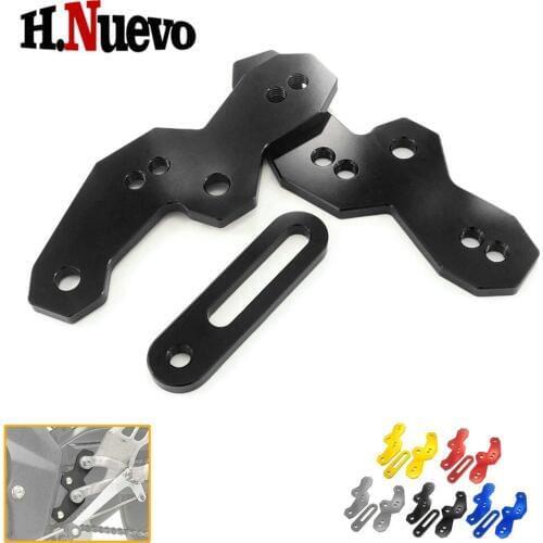 Rearset Base Foot Peg For Yamaha R15 Accessories Motorcycle For Yamaha R15 V3 2018 2019For Yamaha YZF R15 V3 Mount Bracket Base