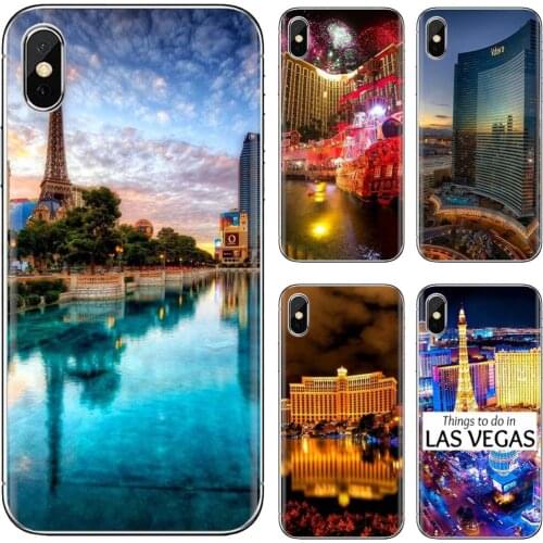 Silicone Phone Cover For Huawei Honor 6 6A 7 7X 7A 7C 8 8C 8X 9 9X 10 10i 20 Lite Play Pro Las Vegas Strip North Side Nevada USA
