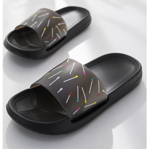 Women Slippers Slides Summer Sandal EVA Soft Sole Shoes Female Non-Slip Bathroom Indoor Home Flip Flops Men Couple Slippers