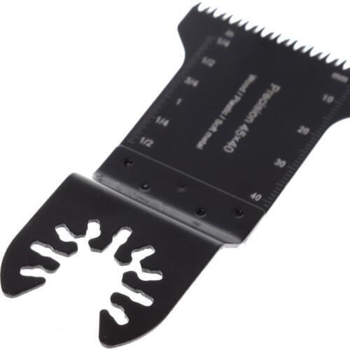 1 pc 45mm Quick Release HCS Black Oscillating Multitool Japanese Teeth Saw Blade