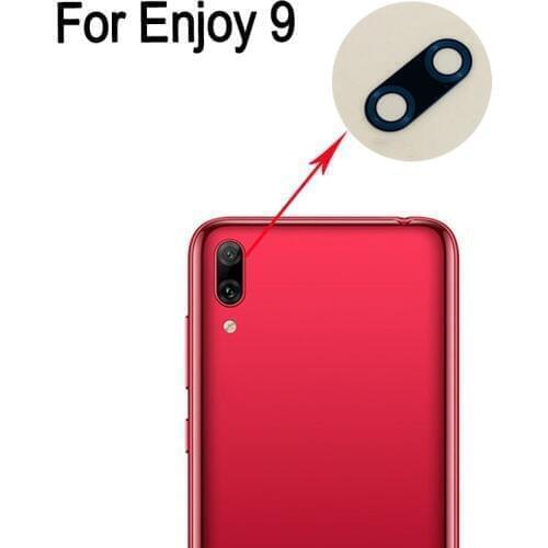 100% New For Huawei Enjoy 9 Rear Back Camera Glass Lens For Huawei Enjoy9 Repair Parts For Huawei Enjoy 9 Replacement