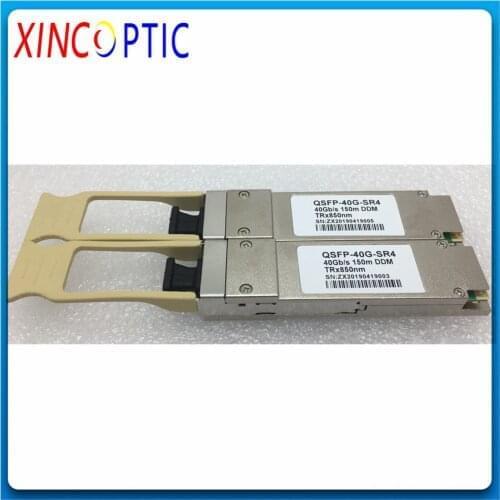 40G QSFP+ SR SR4 850nm 100m 300m MPO Conector Fiber Optical Module,QSFP+ SR4 850nm MPO MMF Industrial Fiber Transceiver