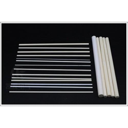 99 Ceramic tube Corundum tube Thermocouple temperature sensor Protective tube High temperature With 4 inner hole 100/200/300mm