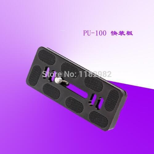 Exempt postage + tracking number PU-100 Quick Release Plate 1/4" Screw for Benro B0 B1 B2 J1 N1 Arca Swiss Tripod Ball head