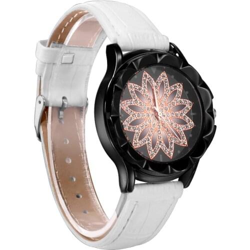 Fashion Women Watches Ladies Clock Luxury Rose Gold Rhinestone Flower Designer Womens Quartz Wrist Watches relogio feminino