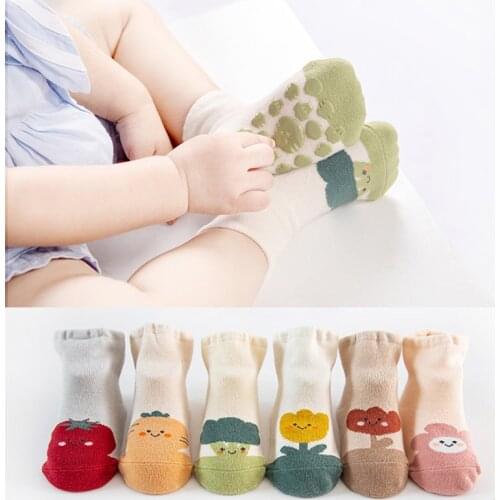 Wecute Baby Socks for 1-5years Child New Autumn and Winter Style non-slip Socks Floor Socks Newborn Baby Kids Toddler Socks