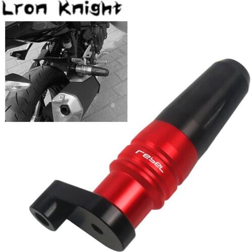 For HONDA CMX300 CMX500 CMX REBEL 300 500 REBEL300 2017-2021 Motorcycle CNC Frame Crash Pads Exhaust Sliders Crash Protector