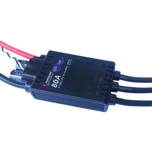FLYCOLOR ESC FLYDRAGON-Pro-80A-HV Brushless outrunner Motor Speed Controller For RC Airplane - 80A