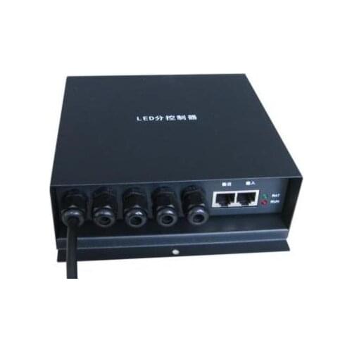 H801RA;4 ports salve LED pixel controller;work with computer network;support max 3412 pixels;TTL(SPI)signal output(LED Studio)