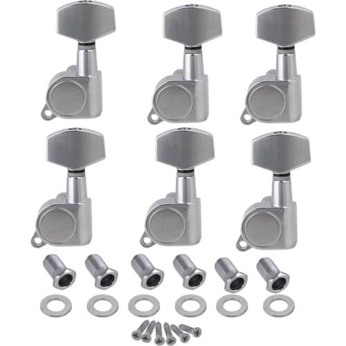Chrome 6L InlineTuning Machine Heads for Electric Guitar