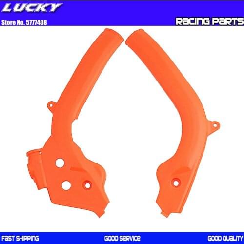 Motorcycles X-Grip Set Frame Protection Guard Cover For Husqvarna FC FE TC TE TX For KTM EXC EXCF SX SXF XCW 125-500 Dirt Bike