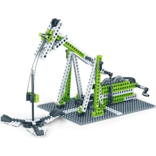 3 In1/4 And 1 Science and Technic Series Educational Building Blocks Toys For Kids 6Years DIY Birthday Gift Small Bricks Present